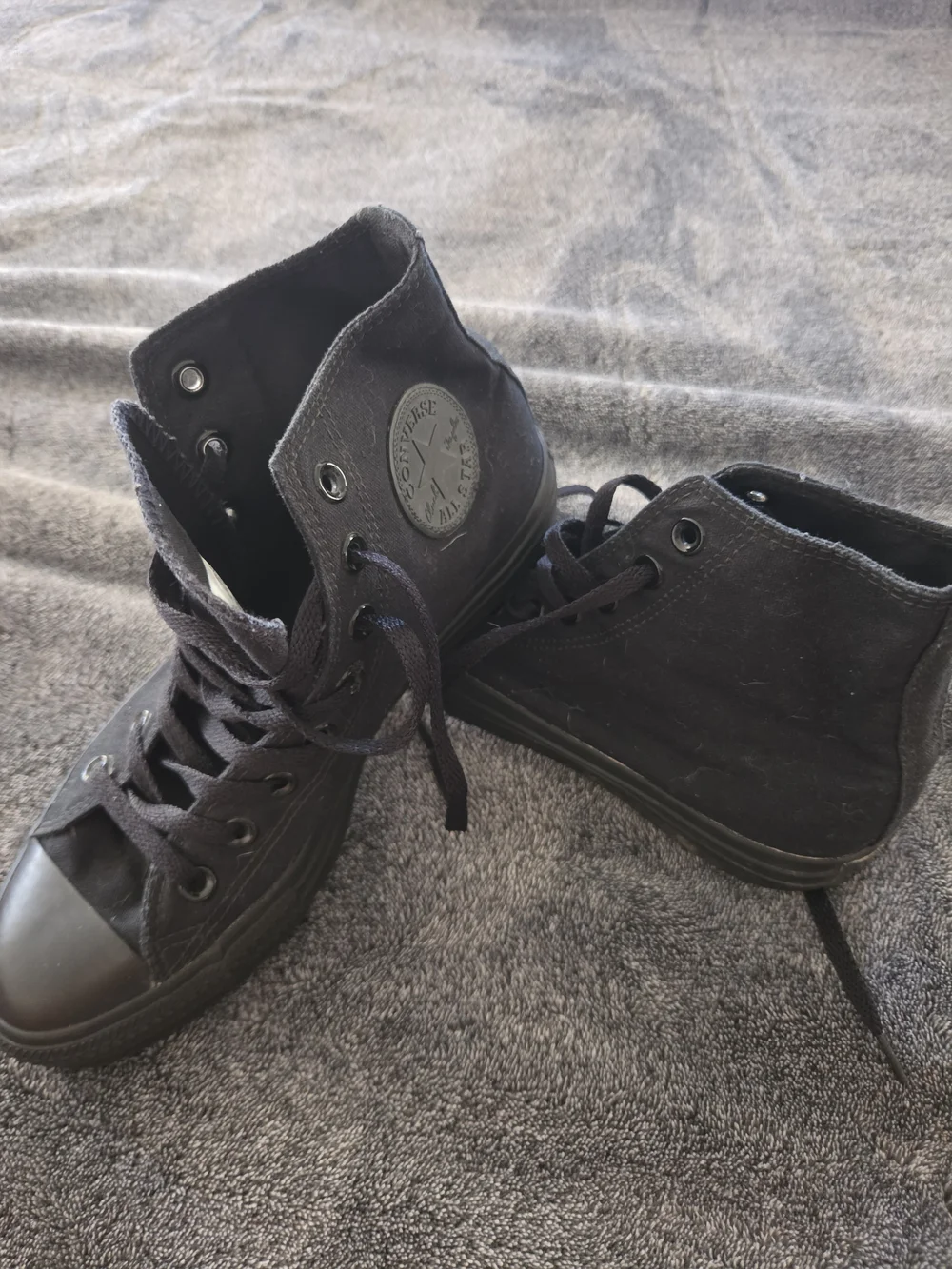 Black Converse Chuck Taylor All Star High Top Sneakers